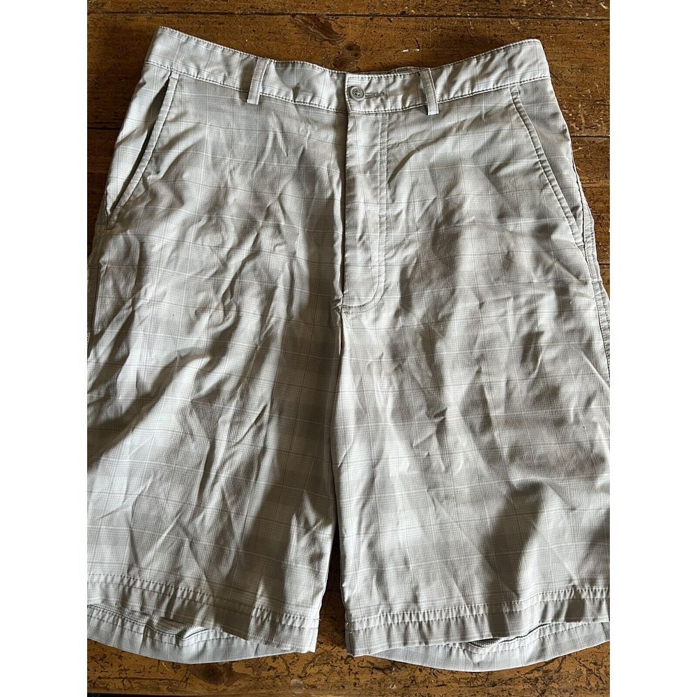 Pebble Beach Performance Plaid Lightweight‎ Golf Shorts Size 30 D46